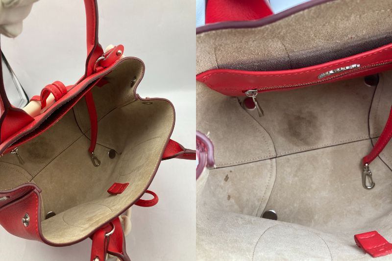 LONGCHAMP ロンシャン ロゾ トップハンドル 2WAY ショルダーバッグ 中古 D4