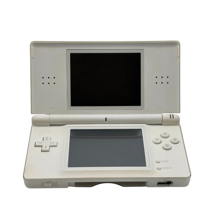 NINTENDO DS Lite クリスタルホワイト 本体 任天堂 ゲーム機 充電器付 USG-001 中古 W1