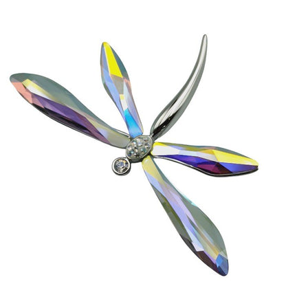 SWAROVSKI スワロフスキー トンボ ブローチ 中古 H4