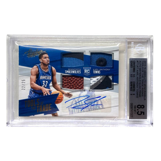 PANINI NBAカード ABSOLUTE KARL-ANTHONY TOWNS TIMBERWOLVES 22/25 #TTM-KT 中古 IT2