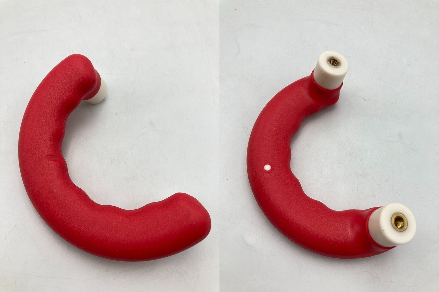 アロン化成 安寿 高さ調節付浴槽手すり UST-130 レッド 中古 D4