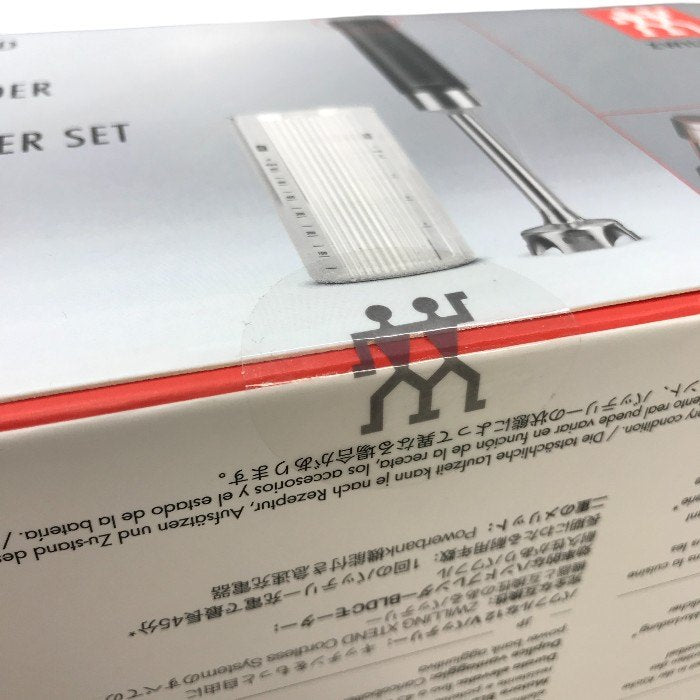 ZWILLING ツヴィリング 「 エクステンド ハンドブレンダー スターターセット (バッテリー・チャージャー付) 」 ブレンダー コードレス XTEND Z1030-457 中古 Y1