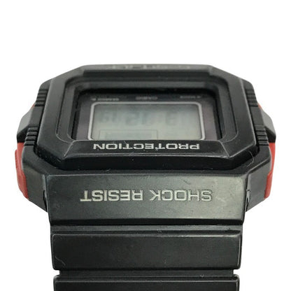 CASIO G-SHOCK 腕時計 メンズ デジタル タフソーラー スクエアフェイス 復刻モデル ブラック G-5500-1JF 中古 T1