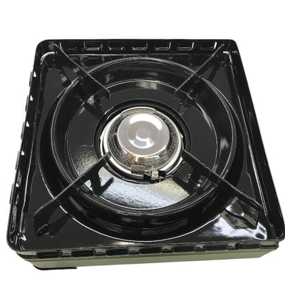 Iwatani イワタニ カセットコンロ カセットフー タフまるJr. オリーブ CB-ODX-JR 中古 Y1