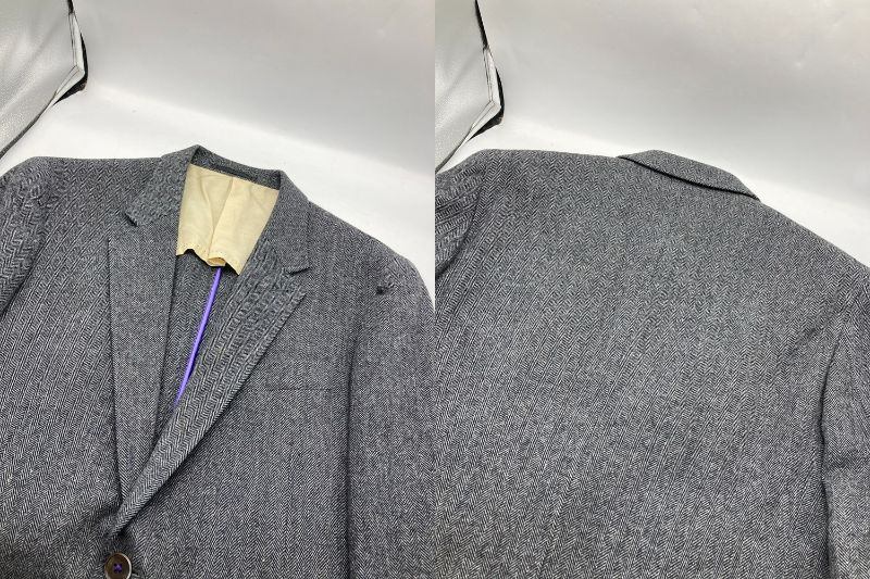 Paul Smith LONDON ポールスミス ロンドン ヘリンボーン テーラードジャケット サイズL 中古 D4