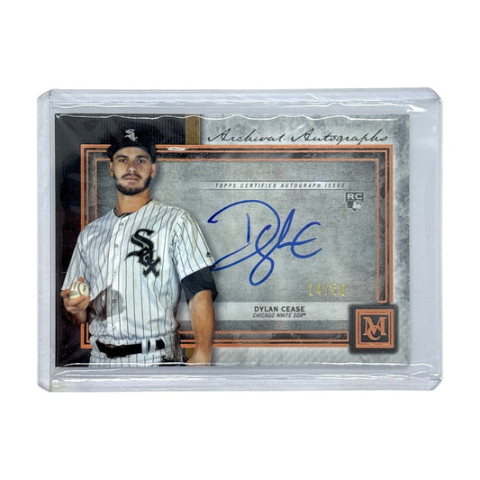 TOPPS MLBカード MUSEUM COLLECTION DYLAN CEASE CHICAGO WHITE SOX 14/50 #AA-DC 中古 IT1