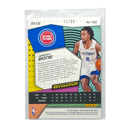 PANINI NBAカード REVOLUTION JORDAN ВОNЕ DETROIT PISTONS /88 #146 中古 IT2