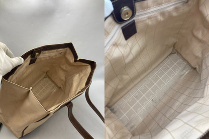 CELINE セリーヌ キャンバス トートバッグ レディース 中古 D4