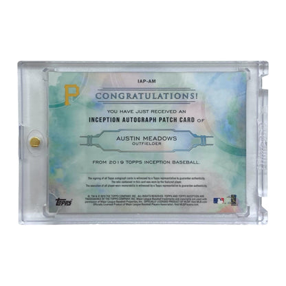 TOPPS MLBカード INCEPTION AUSTIN MEADOWS 048/160 #IAP-AM 中古 IT1