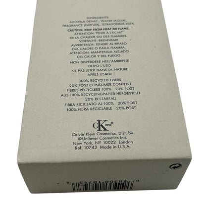 Calvin Klein カルバンクライン CKone シーケーワン 200ml 香水 ブランド ユニセックス 中古 W４