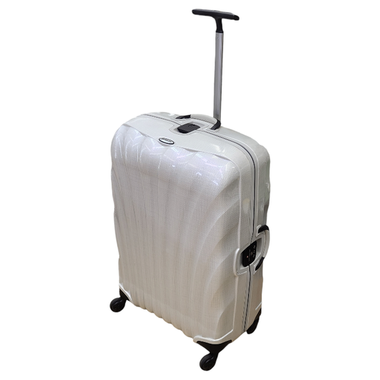 Samsonite サムソナイト ライトロックト スピナー 75 スーツケース 93L ハード フレームタイプ キャリー TSAナンバーロック ホワイト 中古 T1