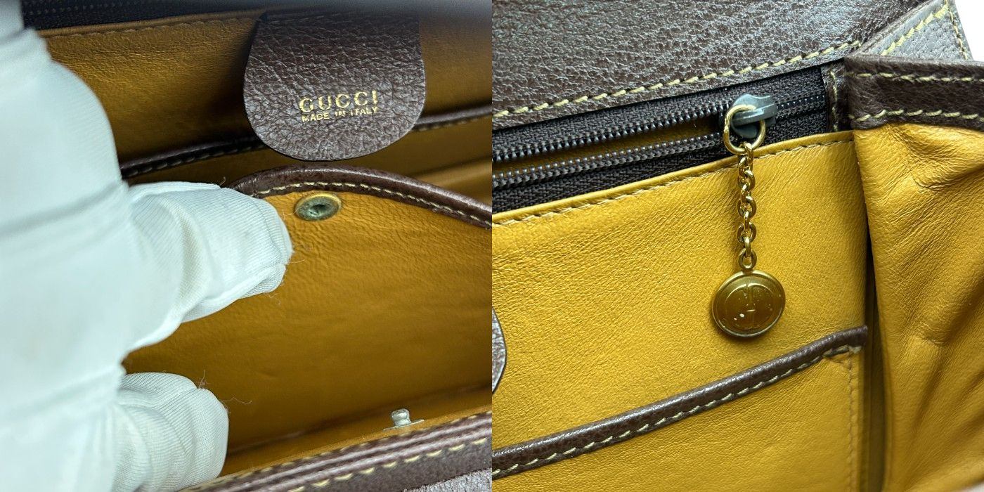 GUCCI グッチ バンブー 2WAY ショルダーバッグ 000.1448.0633 ハンドバッグ 鞄 おしゃれ 希少 ブラウン ブランド レディース 中古 W４