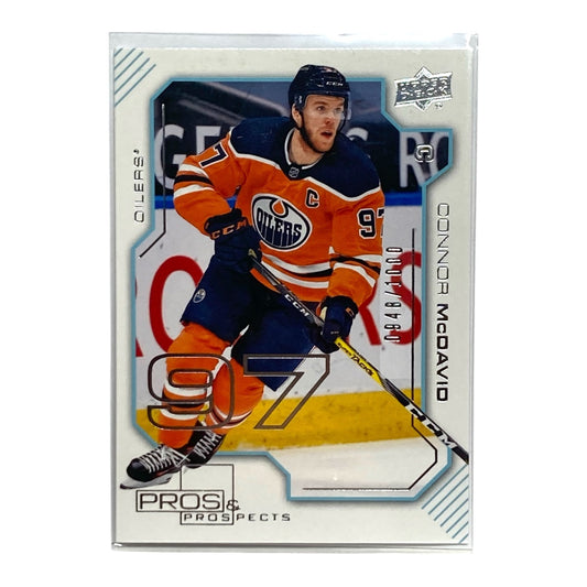 UPPER DECK NHLカード EXTENDED SERIES CONNOR McDAVID OILERS 0948/1000 #PP-11 中古 IT2