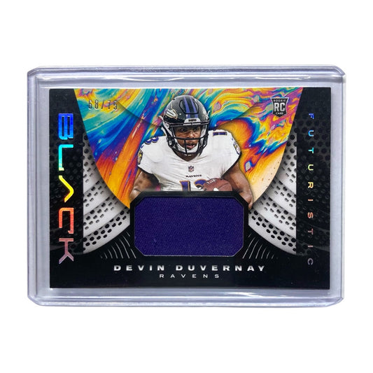 PANINI NFLカード BLACK DEVIN DUVERNAY RAVENS 68/75 #F34 中古 IT2