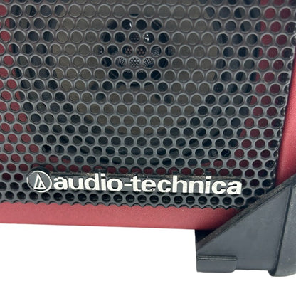 audio-technica オーディオテクニカ アンプ内蔵スピーカーシステム AT-SPB50 オーディオ家電 スピーカー 電池駆動 アダプター駆動 中古 W４