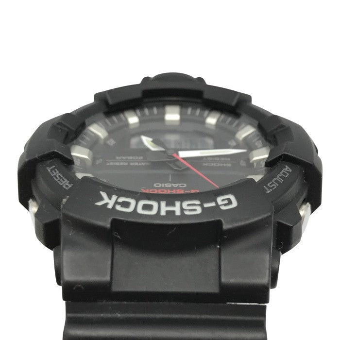 CASIO G-SHOCK 腕時計 メンズ アナログ/デジタル クォーツ 定番モデル シンプル ブラック GA-800-1AJF 中古 T1