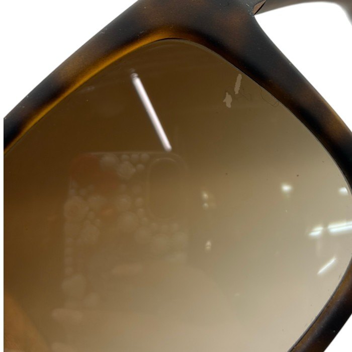 レイバン Ray Ban サングラス RB4165F 856/13 JUSTIN LIGHT HAVANA RUBBERBROWN GRADIENT ブランド レディース メンズ べっ甲 カラーレンズ 中古 W４