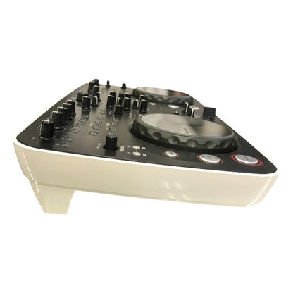 Pioneer DJコントローラー ホワイト/ブラック LED エフェクト ホームDJ ミックス DDJ-ERGO-V 中古 T1