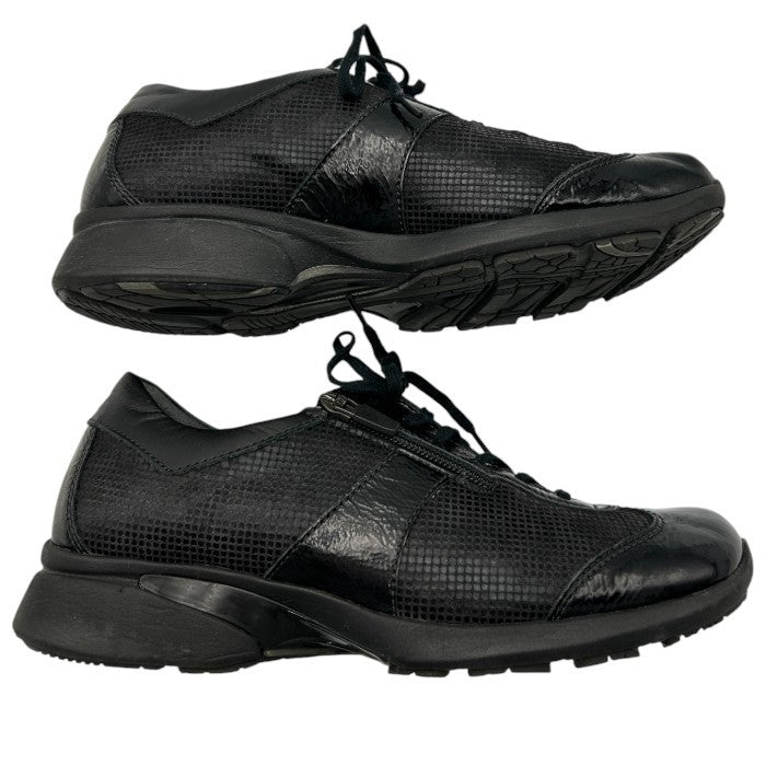 Pedala ペダラ asics アシックス WP254S エナメル レザー スニーカー 24.0cm 本革 靴 シューズ レディース 中古 W４