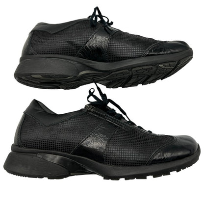 Pedala ペダラ asics アシックス WP254S エナメル レザー スニーカー 24.0cm 本革 靴 シューズ レディース 中古 W４