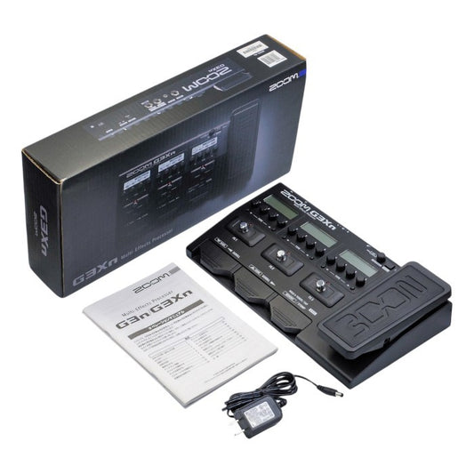 ZOOM ズーム ギター用 マルチエフェクター G3Xn エクスプレッションペダル付き 中古 a1
