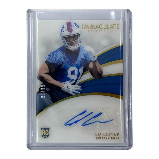 PANINI NFLカード IMMACULATE COLLECTION ED OLIVER BUFFALO BILLS 93/99 #RA-12 中古 IT1