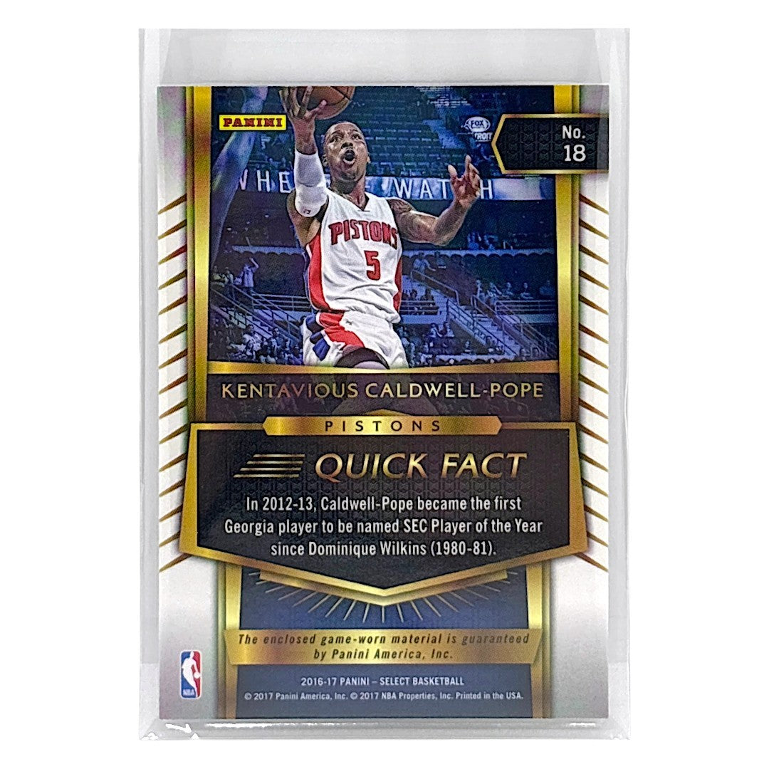 PANINI NBAカード SELECT KENTAVIOUS CALDWELL-POPE PISTONS #18 中古 IT1