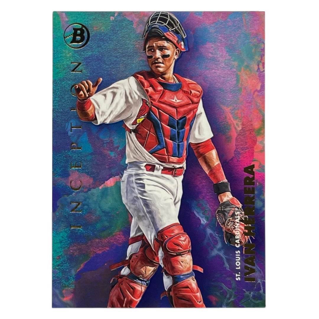 TOPPS MLBカード BOWMAN INCEPTION IVAN HERRERA ST. LOUIS CARDINALS #72 中古 IT2