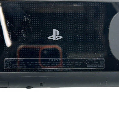 ジャンク品 SONY ソニー PSVITA PCH-2000 本体 ハード ゲーム機 ヴィータ 中古 W４