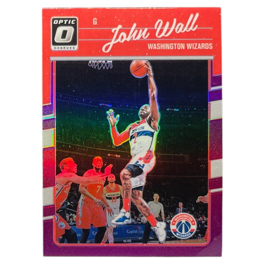 PANINI NBAカード DONRUSS OPTIC PRIZM JOHN WALL WASHINGTON WIZARDS #140 中古 IT2