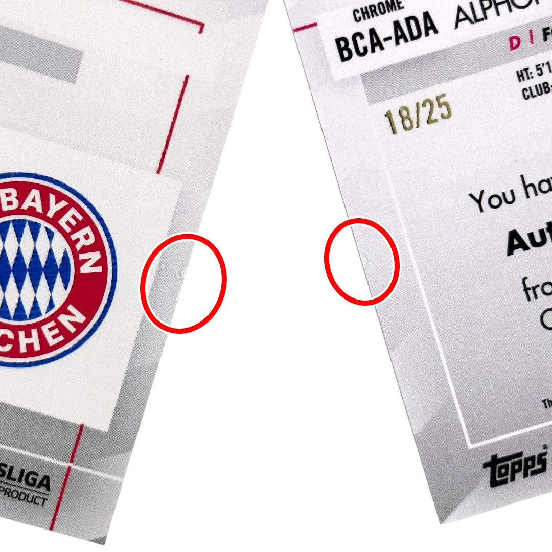 TOPPS サッカーカード CHROME ALPHONSO DAVIES BAYERN MUNCHEN /25 #BCA-ADA 中古 IT1