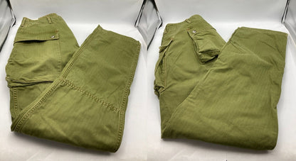 BOOTLEGGERS ブートレガーズ  PARA TROUSERS A.S.S ヘリンボーンツイル モンキーパンツ サイズ30×32 メンズ 中古 D4