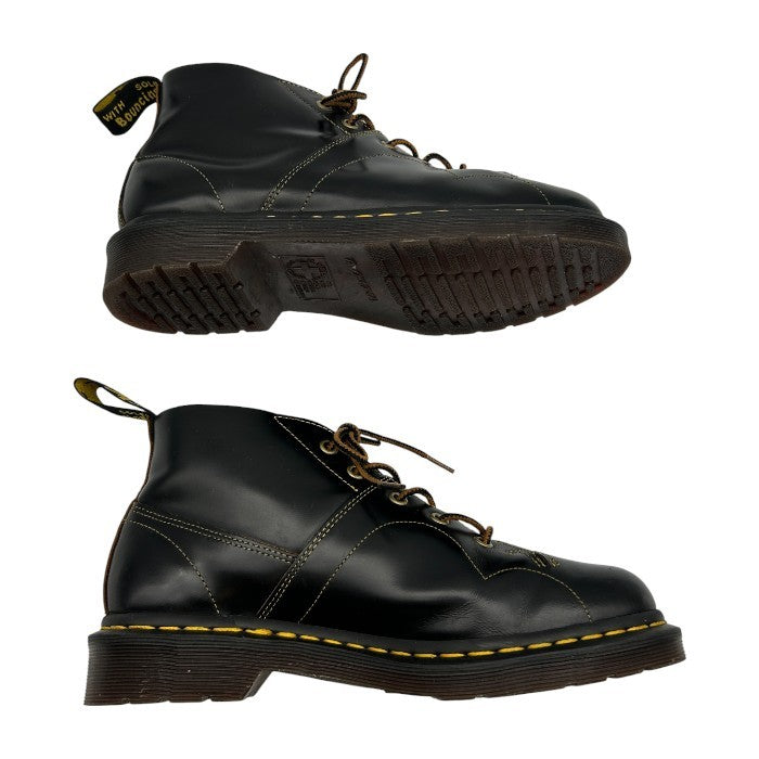 Dr.Martens ドクターマーチン CHUCH モンキーブーツ UK6 (約25.0cm) ブラック 靴 シューズ レディース レザー 中古 W1