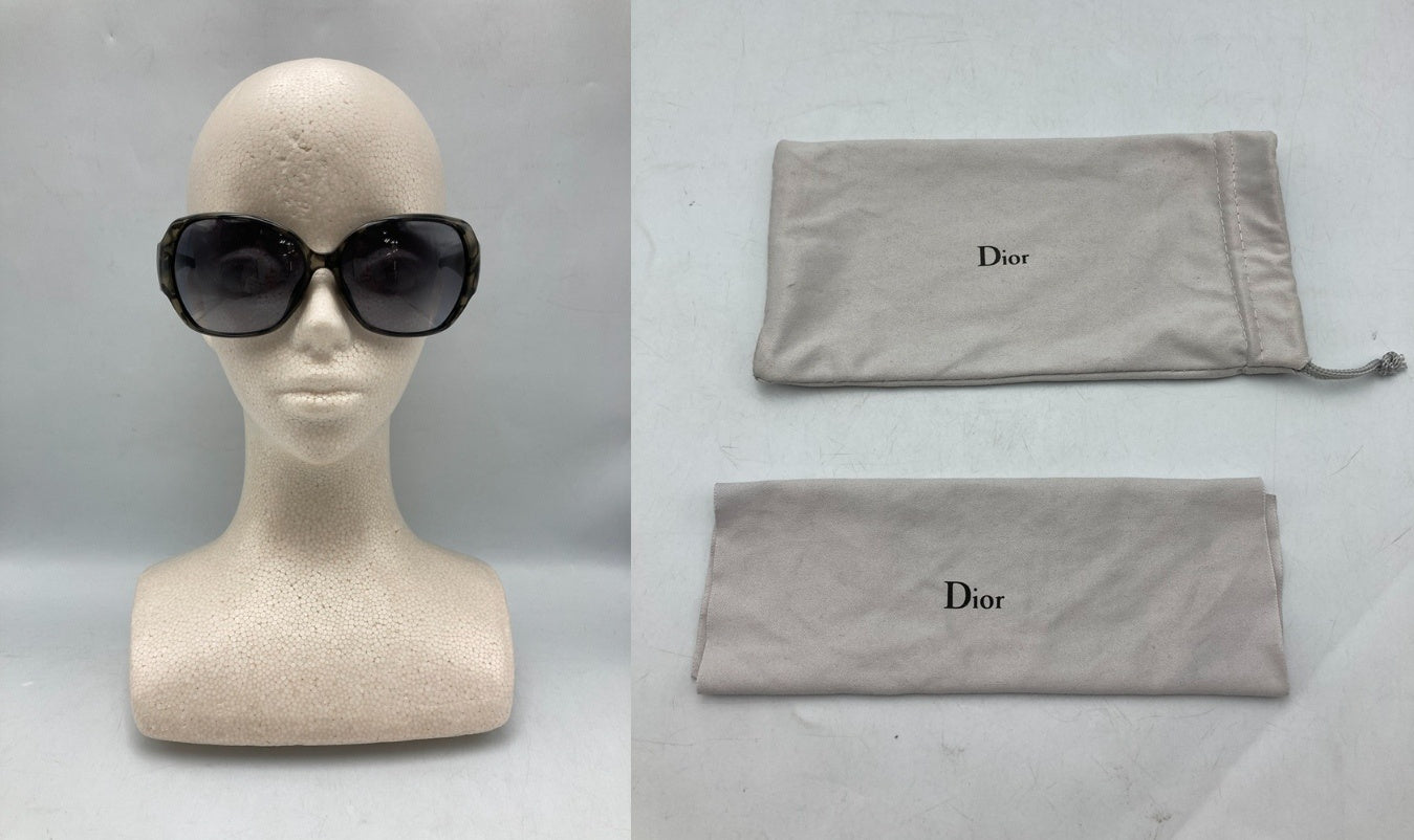 Christian Dior クリスチャンディオール FRISSON/F サングラス KF9HD レディース 中古 D4