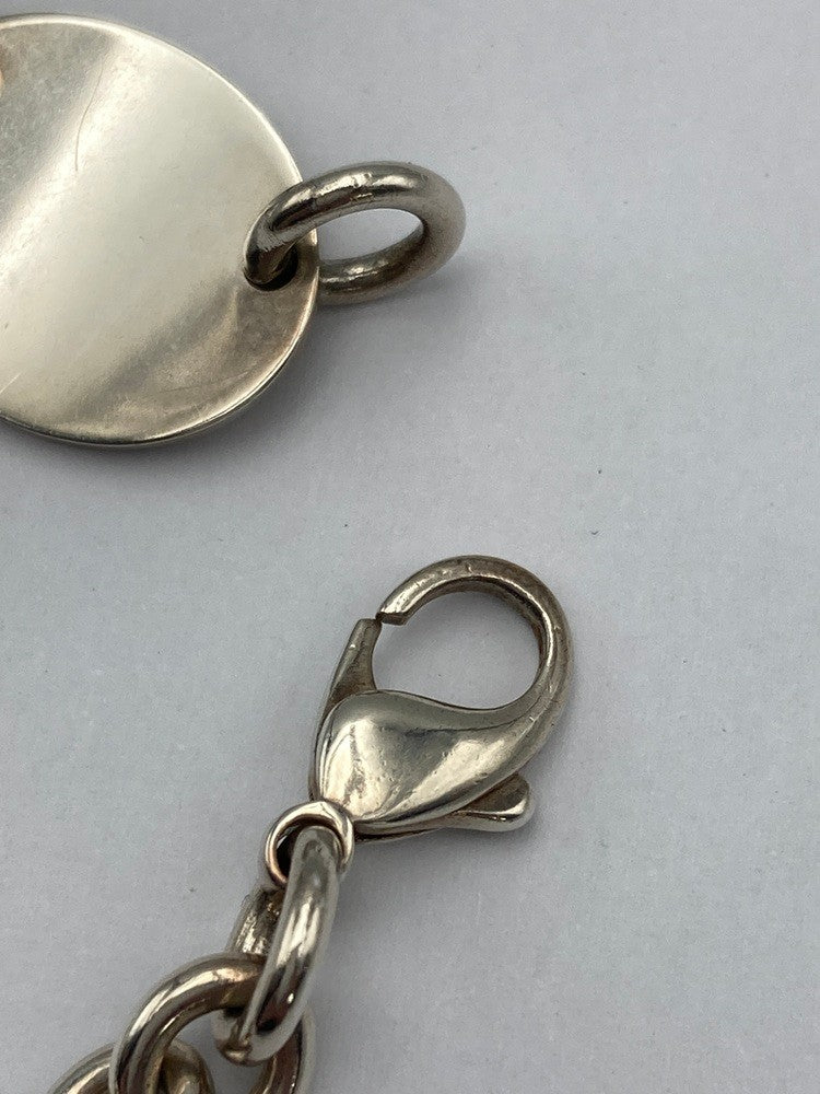 TIFFANY＆Co. ティファニー リターントゥ オーバルプレート ネックレス シルバー925 中古 D4