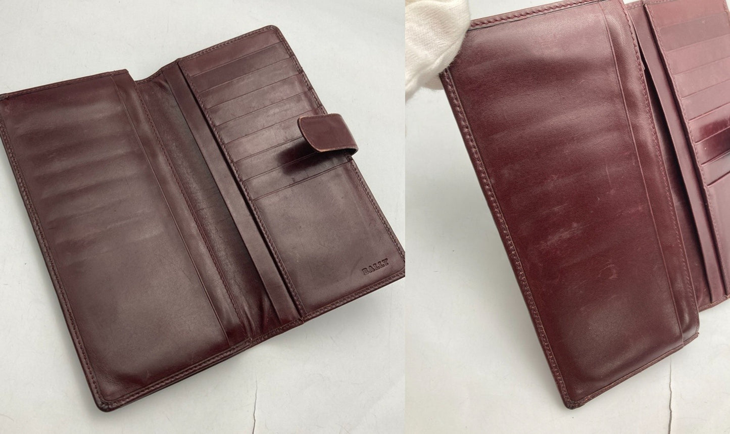 BALLY バリー 2つ折り 長財布 中古 D4