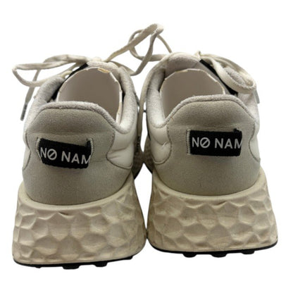 NO NAME ノーネーム CARTER RUNNER カーターランナー フライスニーカー 39 (約24.5cm) 靴 シューズ レディース ホワイト 中古 W1