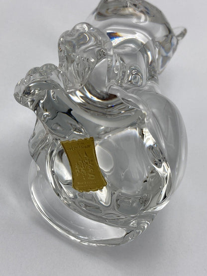 Meissen マイセンクリスタル キャット 置物 中古 D4