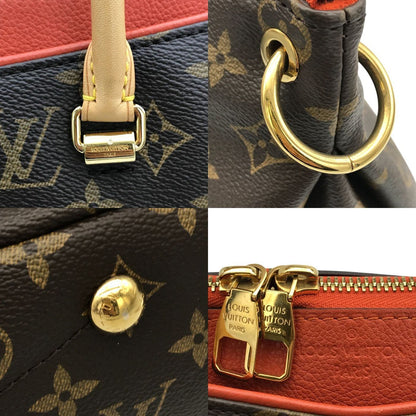 LOUIS VUITTON ルイヴィトン モノグラム パラス クレモンティーヌ ハンドバッグ レディース 2way ショルダー マグネット開閉 M41148 中古 T1