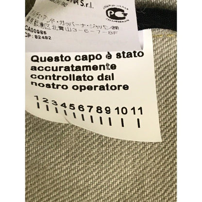 DOLCE & GABBANA ドルチェ&ガッバーナ ブルゾン メンズ デニム ジップアップ グレー 44サイズ アウター 秋 冬 中古 W1