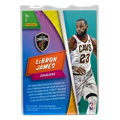 PANINI NBAカード REVOLUTION LEBRON JAMES CAVALIERS #5 中古 IT2