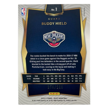 PANINI NBAカード SELECT PRIZM BUDDY HIELD PELICANS /299 #1 中古 IT2