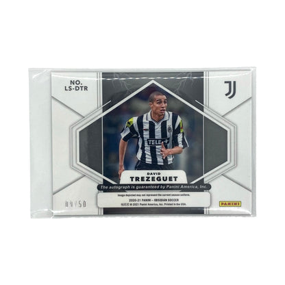 PANINI サッカーカード OBSIDIAN DAVID TREZEGUET JUVENTUS 09/50 #LS-DTR 中古 IT1