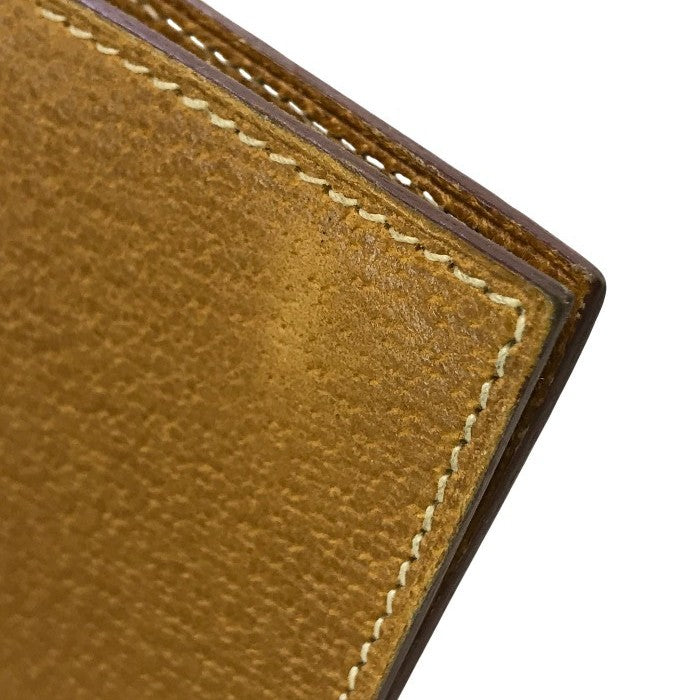 HERMES エルメス アジェンダPM 手帳カバー ユニセックス レザー コンパクト メモ ミニサイズ ブラウン 中古 T1