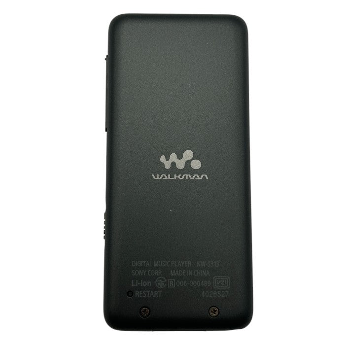 SONY ソニー ウォークマン Sシリーズ 4GB NW-S313 2017年モデル ブラック NW-S313 B オーディオ 家電 Bluetooth対応 中古 W４