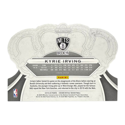 PANINI NBAカード CROWN ROYALE DIE CUT KYRIE IRVING NETS #93 中古 IT2