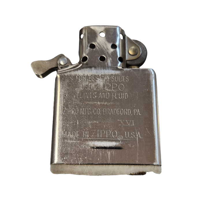 ZIPPO ジッポー STERLING オイルライター 2001 スターリングシルバー SV925 喫煙具 USA アメリカ製 中古 T1