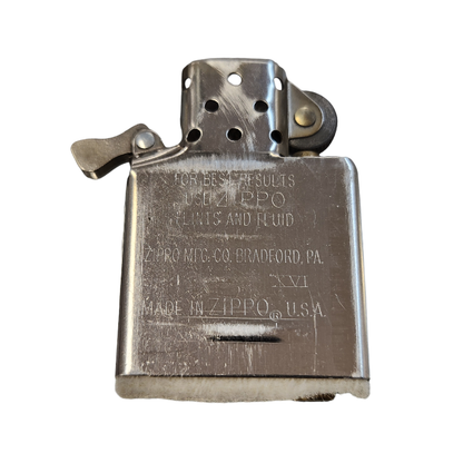ZIPPO ジッポー STERLING オイルライター 2001 スターリングシルバー SV925 喫煙具 USA アメリカ製 中古 T1
