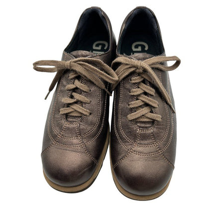 asics アシックス ペダラ ジーロ コンフォート スニーカー WGA253 23.5cm レディース 靴 シューズ 本革 レザー 中古 W４