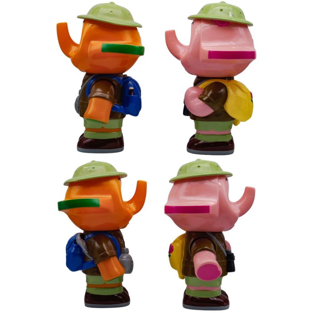 株式会社ニットー サトちゃん サトコちゃん アドベンチャーコインバンク 2種セット 佐藤製薬 中古 a1